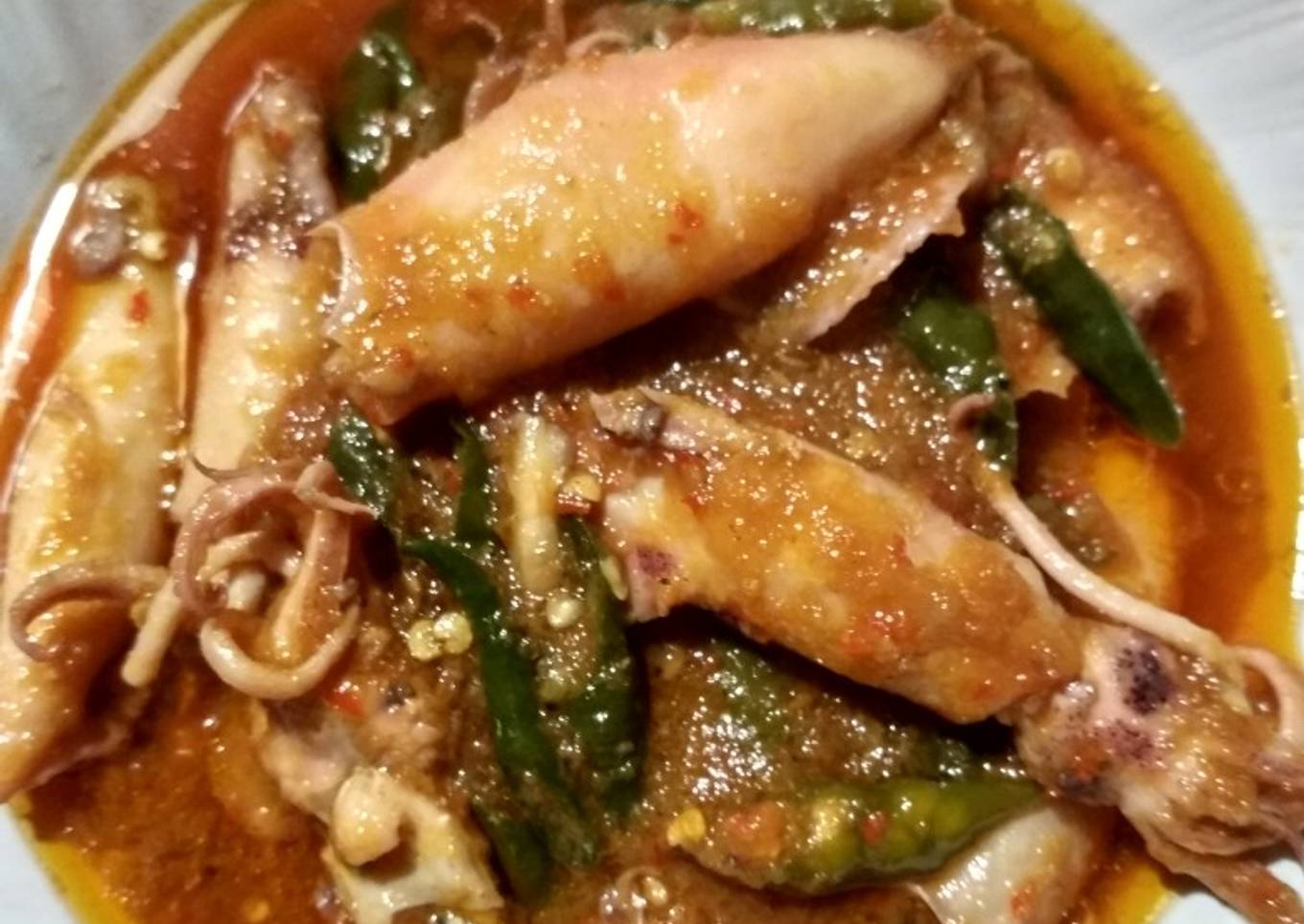 Oseng iseng cumi asin