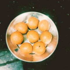 A picture of Aate ka Laddo.