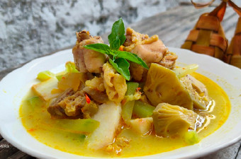 Resep Ketupat Sayur, Enak
