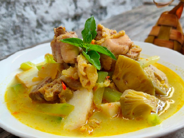 Resep Ketupat Sayur, Enak