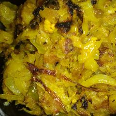 A picture of Raw papaya stir fry.