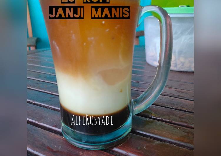 Langkah Mudah untuk Membuat Es kopi janji manis yang Bikin Ngiler