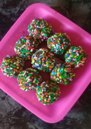 Una foto de Trufas de galletitas