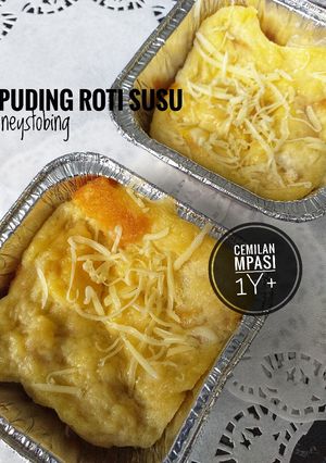 Foto resep #113 Puding Roti Susu (Cemilan MPASI 1Y+)