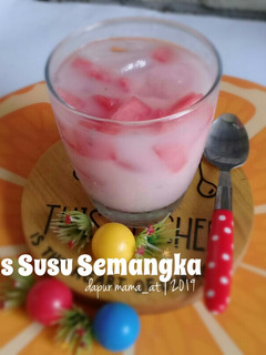 Foto resep Es Susu Semangka