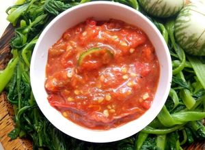 Foto resep Sayur Plecing Bali (Kangkung/Gonda)