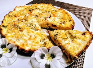 Pizza-omlett (Ketogén) recept fotója