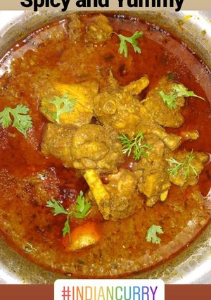 A picture of Village Style Chicken Curry.