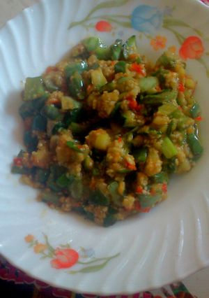 Foto resep Sambal terong ijo simpel maknyuz