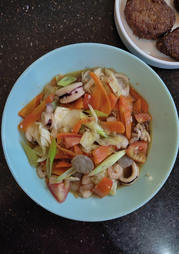 Foto resep Tumis Sayur Seafood