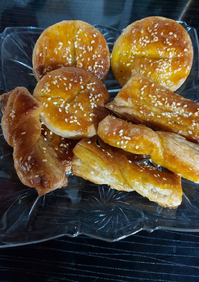 عکسی از دستور شیرینی زبان خونگی 😋