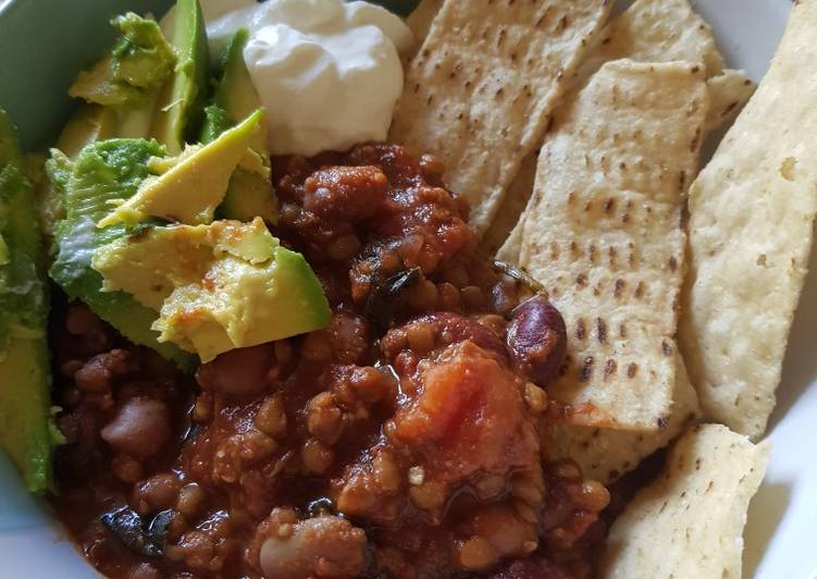 Recipe of Homemade Vegan chilli