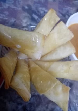 صورة لوصفة رقاق بالجبن احلى وأسهل حلى
