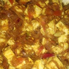 A picture of Masala paneer.