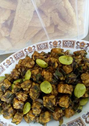 Foto resep Tempe Teri Pete Sambel Ijo