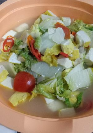 Foto resep Tumis sawi tahu