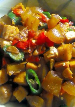 Foto resep Kikil tumis cabe hijau