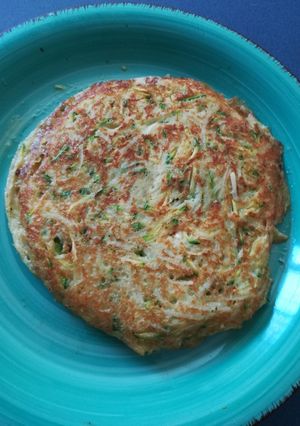 Una foto de Tortilla de chayotes, (Toyota) y calabacitas