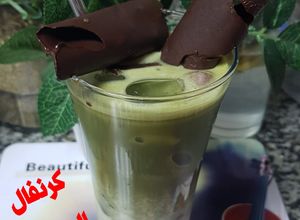 صورة لوصفة ماتشا لاتيه بارد ⛱☀️