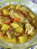 Pollo al curry (como al disco pero al wok)