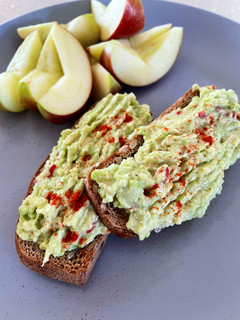 A picture of Smashed Avocado & Chilli on Toast 🥑🌶.