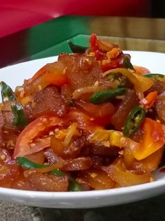 Foto resep Kikil kecap pedas enak