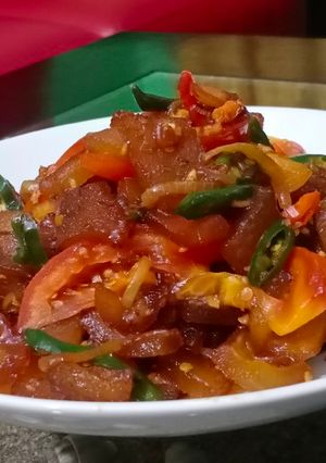 Foto resep Kikil kecap pedas enak