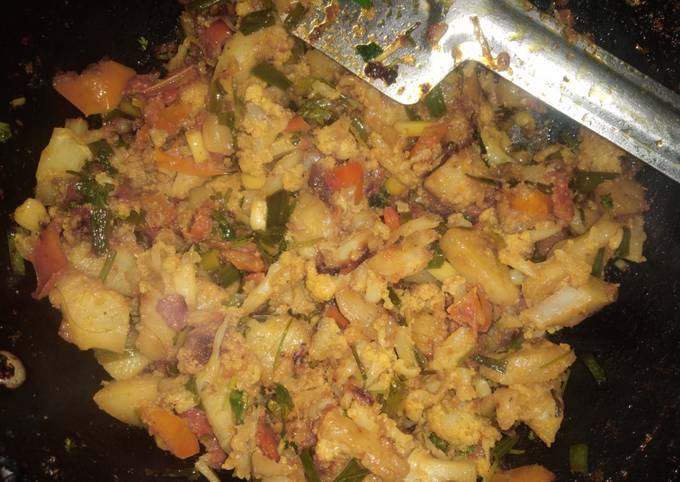 Step-by-Step Guide to Make Favorite Mix vegetable sabzi