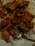 Rice and sossi stew