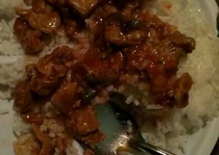 Recipe: Appetizing Rice and sossi stew
