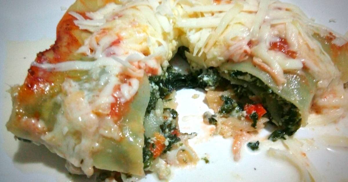 Lasagna de vegetales rica y facil - 19 recetas caseras- Cookpad