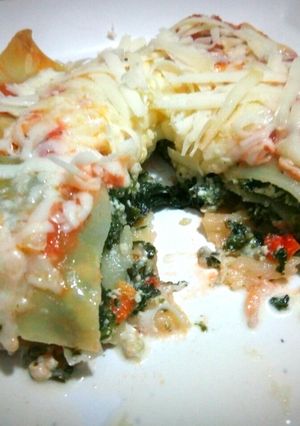 Una foto de Lasagna de verdura súper fácil