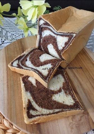 Foto resep Roti Yudane Swirl Cokelat
