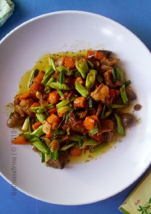 Foto resep Hati Lada Saus Tiram