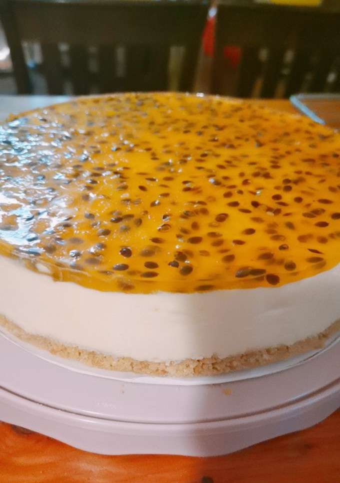 Una foto de Cheesecake de maracuyá 😍