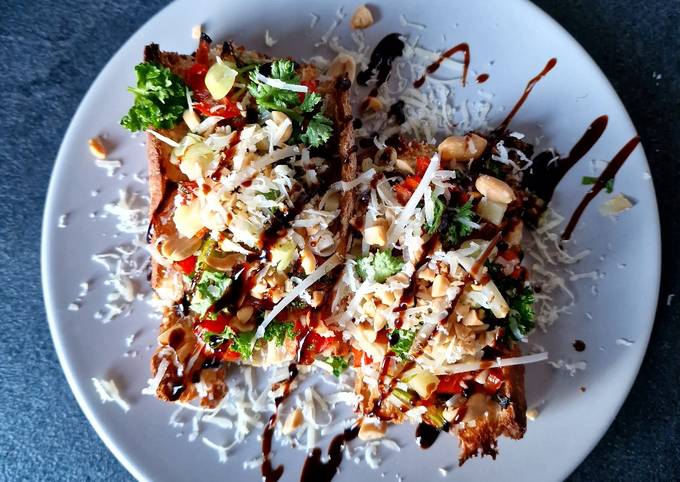 Tartines à La Tomate Cerise Et Tomme De Chèvre Et Comté De Soltera Vida Cookpad 