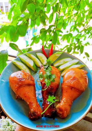 Hình của món Đùi gà nướng.