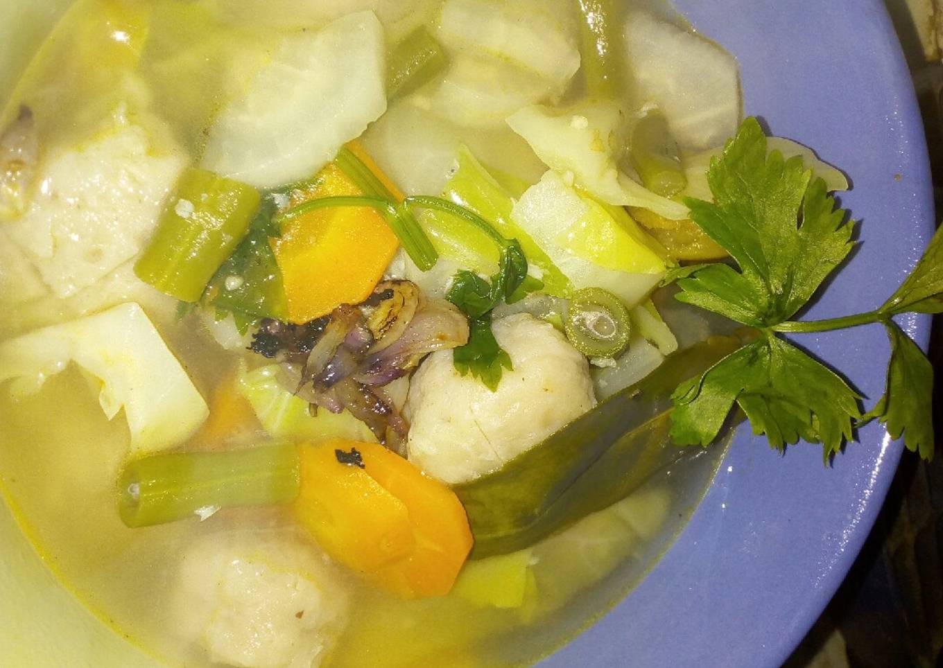 Sop lobak special