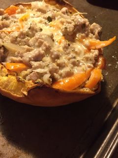 A picture of Spaghetti squash.