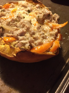 A picture of Spaghetti squash.