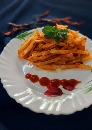 পেরি পেরি ফ্রেঞ্চ ফ্রাই (peri peri French fry) রেসিপির প্রধান ছবি