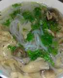 Bánh Canh Nấm Chay