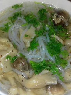 Hình của món Bánh Canh Nấm Chay.