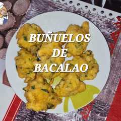 Una foto de Buñuelos de bacalao