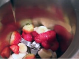 Licuado de Fresa con Plátano