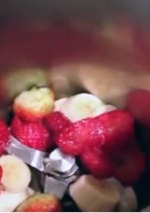 Una foto de Licuado de Fresa con Plátano