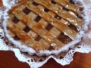 Una foto de pastafrola con harina común y aceite