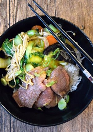Une photo de Sukiyaki-don