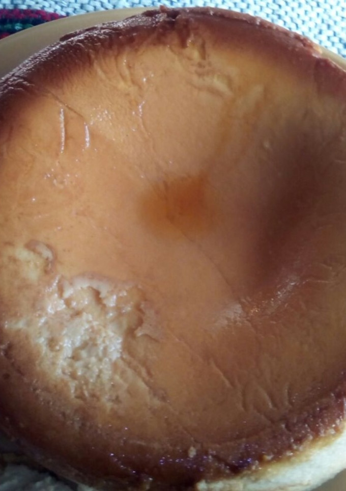 Una foto de Flan napolitano en olla expres