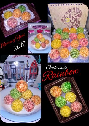 Foto resep Onde onde Kaike Warna